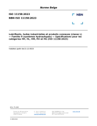 NBN ISO 11158:2023