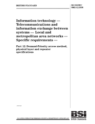 BS ISO/IEC 8802-12:1998