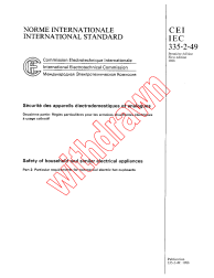 IEC 60335-2-49:1988