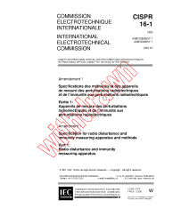 CISPR 16-1:1993/AMD1:1997
