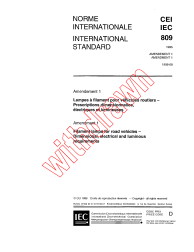 IEC 60809:1995/AMD1:1996