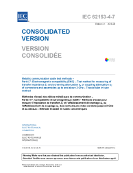 IEC 62153-4-7:2015+AMD1:2018 Consolidated