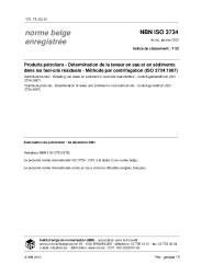 NBN ISO 3734:2002