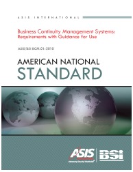 ASIS/BSI BCM.01:2010