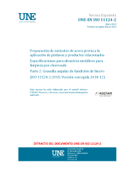 UNE-EN ISO 11124-2:2019