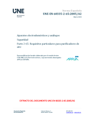 UNE-EN 60335-2-65:2005/A2:2023