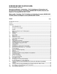 DIN EN ISO 5667-16:2016-03