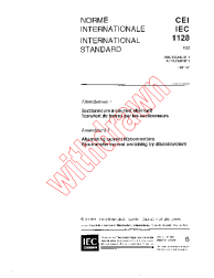 IEC 61128:1992/AMD1:1994