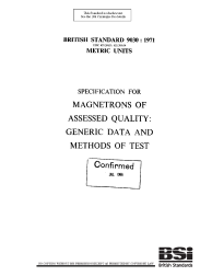BS 9030:1971