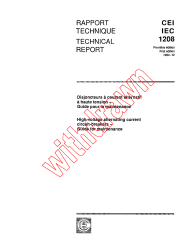 IEC TS 61208:1992
