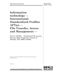 BS EN ISP 10607-5:1997