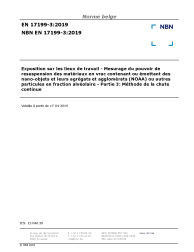 NBN EN 17199-3:2019