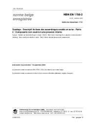NBN EN 1708-2:2000