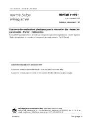 NBN EN 14408-1:2004