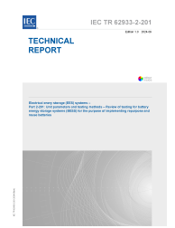 IEC TR 62933-2-201:2024