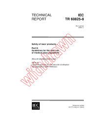 IEC TR 60825-8:1999