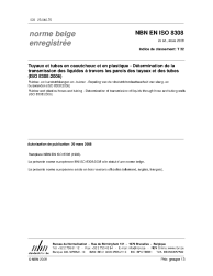 NBN EN ISO 8308:2008