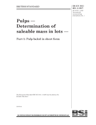 BS EN ISO 801-1:1997