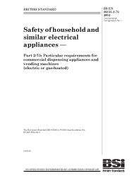 BS EN 60335-2-75:2002
