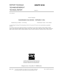 CEN/TR 16130:2011