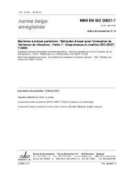 NBN EN ISO 28927-7:2010