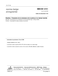 NBN EN 12721:2009