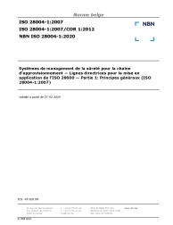 NBN ISO 28004-1:2020