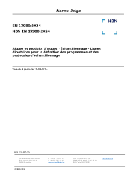 NBN EN 17980:2024