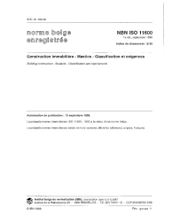 NBN ISO 11600:1996