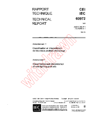 IEC TR 60972:1989/AMD1:1991