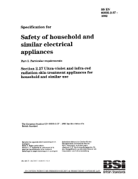 BS EN 60335-2-27:1992