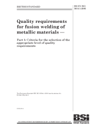 BS EN ISO 3834-1:2005