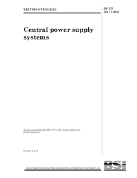 BS EN 50171:2001