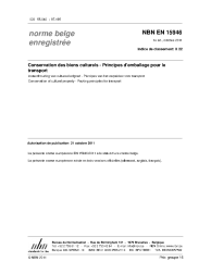 NBN EN 15946:2011