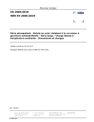 NBN EN 2585:2019