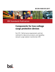 BS EN 61643-351:2017