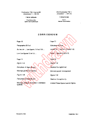 IEC 60793-1:1989/AMD1:1991/COR1:1991
