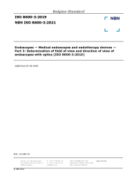 NBN ISO 8600-3:2021