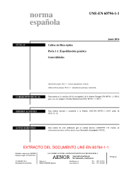 UNE-EN 60794-1-1:2016