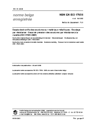 NBN EN ISO 17654:2003