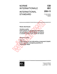 IEC 60255-11:1979