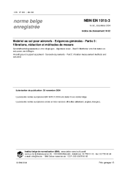 NBN EN 1915-3:2004