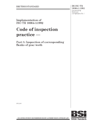BS ISO TR 10064-1:1992