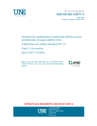 UNE-EN ISO 15877-3:2009