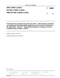 NBN EN ISO 17664-1:2021