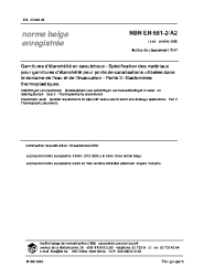 NBN EN 681-2/A2:2005