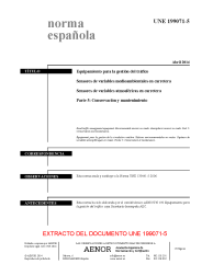 UNE 199071-5:2014 (R2022)