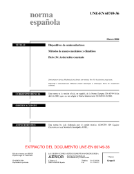 UNE-EN 60749-36:2004