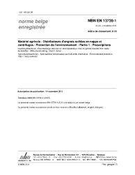 NBN EN 13739-1:2011