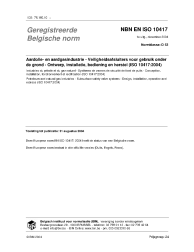 NBN EN ISO 10417:2004